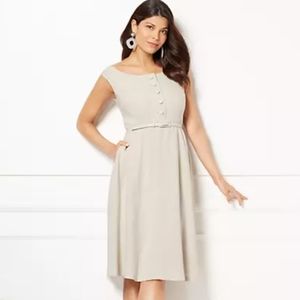 Eva Mendes Mackenzie Linen Sundress 8